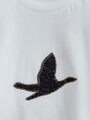 T-shirt damski BRILD ecru Dstreet RY2529