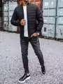 Pánska čierna bombera.
