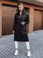 Čierna oversize bunda 