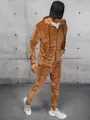 Originálna mikina vo farbe camel