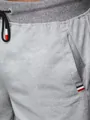 Pánske kraťasy športové Farba svetlo šedá DSTREET SX2191