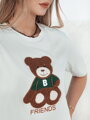 T-shirt damski BAREN pistacjowy Dstreet RY2540