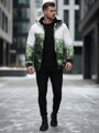Herren Winter Skijacke grün Dstreet TX5126