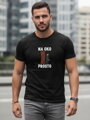 Bedrucktes Feuerwehr-T-Shirt mit Totenkopf für Männer NX054R