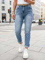 Dámske rifľové nohavice slim fit SKINMONDO modré UY2673