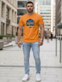 Bedrucktes Herren-T-Shirt EXPAND orange Dstreet NX5004R