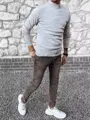 Pánsky svetlo-sivý sveter