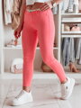 Dámske nohavice skinny s opaskom VIVASKIN svetloružové UY2468