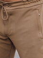 Dstreet UX4266 camel pánske joggery