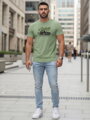 Bedrucktes Feuerwehr-T-Shirt mit Totenkopf für Männer NX054R