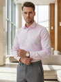 Pánska košeľa slim fit DX2683 – svetlofialová elegantná košeľa