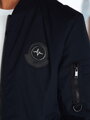 Pánska prechodná bomber bunda modrá Dstreet TX5019