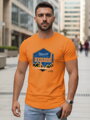 Bedrucktes Herren-T-Shirt EXPAND orange Dstreet NX5004R