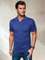 Pánske polo tričko modré Dstreet PX0510