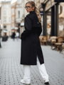 Čierna dámska bunda TY5354