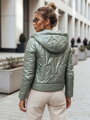 Zelená prešívaná dámska bunda LILYWOOL TY3712
