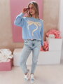 Dámske nohavice slim fit rifľové SKINNEX modré UY2476