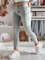 Dámske rifľové nohavice skinny SKINNIUP svetlomodré UY2324
