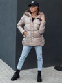 Dámska bunda STELLAR béžová Dstreet TY4494