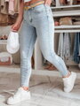 Dámske rifľové nohavice skinny VISBAN modré UY2487