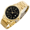 CASIO MTP-V002G-1B PÁNSKE HODINKY (zd103a) + KRABIČKA