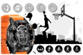 Pánske smartwatch Gravity GT9-4 (sg021d)