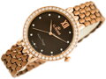 Hodinky G. ROSSI - 11775B (zg769f) rose gold/brown 
