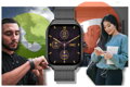SMARTWATCH UNISEX Rubicon RNCF03 -  BLUETOOTH, ALWAYS ON DISPLAY (sr049g)
