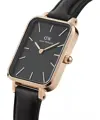DÁMSKE HODINKY DANIEL WELLINGTON DW00100435 - Quadro lisované Sheffield Rose Gold 20mm + KRABIČKA