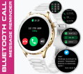 Dámske smartwatch I Rubicon RNCF02 -vykonavanie hovorov  (sr048b)