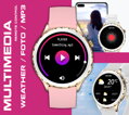 Dámske smartwatch I Rubicon RNCF02 -vykonavanie hovorov  (sr048b)