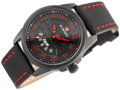 Pánske hodinky NAVIFORCE - NF9124 (zn055e) - black/red