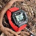 CASIO PÁNSKE HODINKY W-218H-4B + KRABIČKA