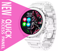 Dámske smartwatch I Rubicon RNCE92 - uskutočňovanie hovorov, vlastné ciferníky (sr038b)
