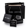 Elegantný pánsky darčekový set Paul Lorens – hodinky a topánky (zg362e)
