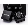 Elegantný pánsky darčekový set Paul Lorens – hodinky a topánky (zg362e)