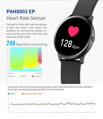Dámske smartwatch I G. Rossi G.RSF1-4C2-1 rosegold/black  (sg003b)