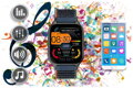 SMARTWATCH UNISEX Rubicon RNCF03 -  BLUETOOTH, ALWAYS ON DISPLAY (sr049a)