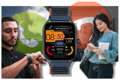 SMARTWATCH UNISEX Rubicon RNCF03 -  BLUETOOTH, ALWAYS ON DISPLAY (sr049a)