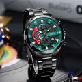 Pánske hodinky CURREN 8402- CHRONOGRAF (zc029b) + BOX