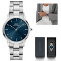 DÁMSKE HODINKY DANIEL WELLINGTON DW00100457 Iconic Link Arctic 28mm modré
