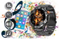Pánske smartwatch GRAVITY GT20-1 - AMOLED, (sg024a)