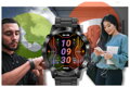 Pánske smartwatch GRAVITY GT20-1 - AMOLED, (sg024a)
