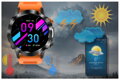Pánske smartwatch GRAVITY GT20-3 - AMOLED, (sg024c)