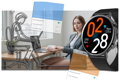 Dámske smartwatch I Rubicon RNCE98 - volania,  (sr043b)