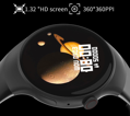 SMARTWATCH UNISEX Rubicon RNCE87 - uskutočňovanie hovorov (sr031b)