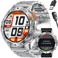 GRAVITY GT22-2 PÁNSKE INTELIGENTNÉ HODINKY - AMOLED, PRÍDAVNÝ REMIENOK (sg030b)
