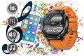 Pánske smart hodinky GRAVITY GT21-2 (sg025b)