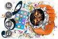 Pánske smartwatch GRAVITY GT20-4 - AMOLED, (sg024d)