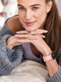 Dámske smartwatch I G. Rossi SW009-6 rosegold/black (sg004g)